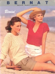 Bernat Book No. 575 Bimini 1986 Vintage Tops - Bild 1 von 1