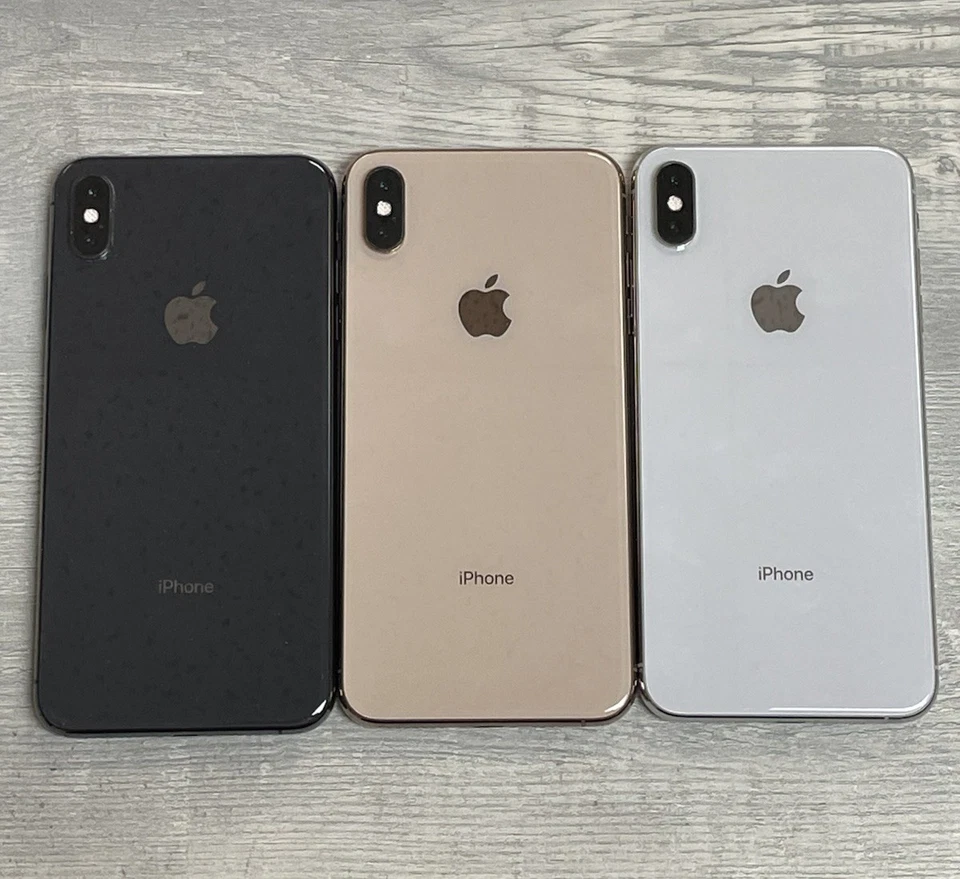 Apple iPhone XS Max - 64GB 256GB 512GB Unlocked - All Colors - Image 1 of 1