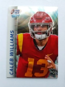 2024 Pro Set CALEB WILLIAMS RC #/7 Chicago Bears # RB-21 USC Trojans - Rookie  - Picture 1 of 2