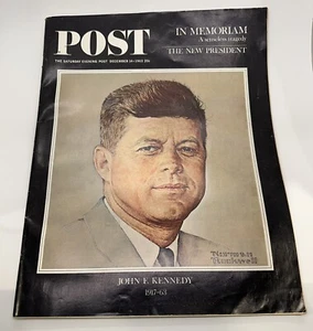 Post Magazin 14. Dezember 1963 Kennedy In Memoriam Eine sinnlose Tragödie - Bild 1 von 2
