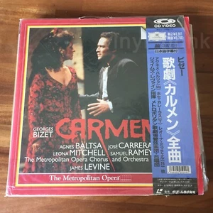 BIZET Carmen Agnes Baltsa Jose Carreras James Levine Japan 2LD Brian Large - Photo 1/2