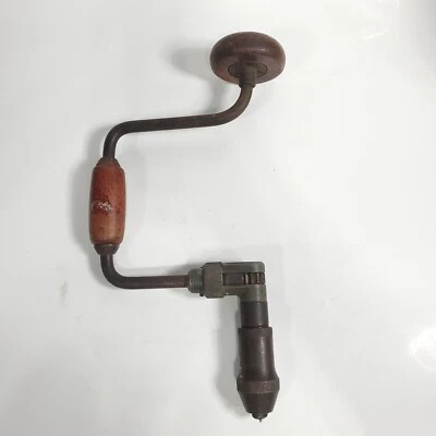 Fulton vintage 10 pulgadas Taladro de mano de trinquete Foto 1 de 4