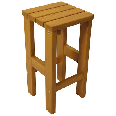 Barhocker Holz Barstuhl Tresenhocker Hocker VILLACH Kiefer massiv 40mm lackiert - Bild 1 von 4