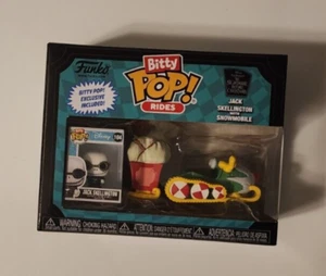 NXC Jack Skellington con moto de nieve Funko Bitty Pop! Paseo - Imagen 1 de 9