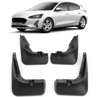 Genuine Splash Guards Mud Flaps For 2018-2024 Ford Focus MK4 Hatchback / Saloon - Image 1 of 4