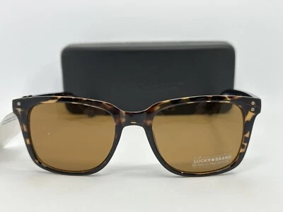 NEW Lucky Brand D941 Tortoise 52.20.148 Unisex Sunglasses Frames With CASE - Image 1 of 4