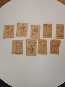 Reduziert Originale Vintage Fahrtickets Frankreich 1957 - Bild 1 von 5