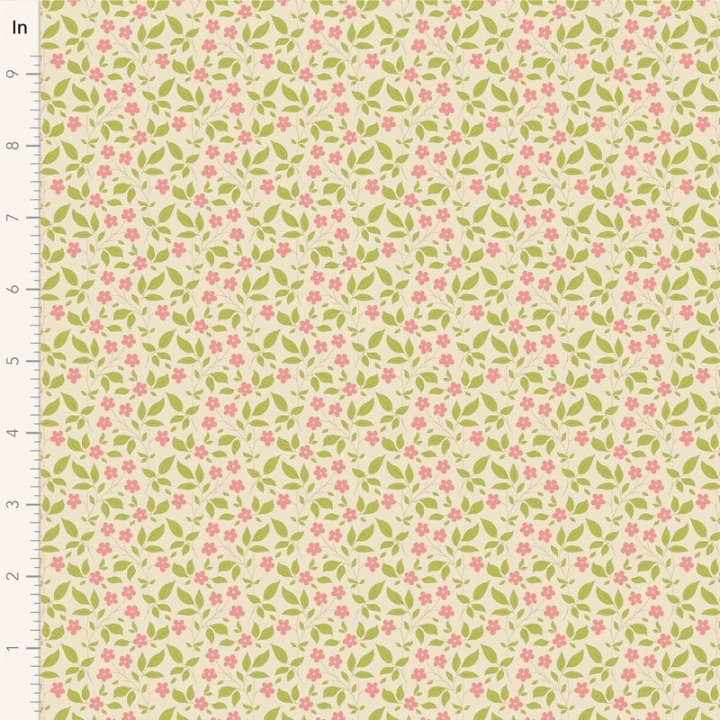 Кремово-розовый блендер Tilda Sunday Brunch Tipsy от Tone Finnanger 1/2 ярда 110122 - Изображение 1 из 1