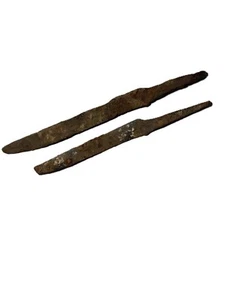 Ancient knives. Forged iron. Rare. 2 item. - Picture 1 of 3