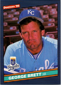 1986 Donruss #53 George Brett Kansas City Royals