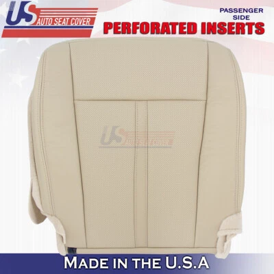 2015-2017 For Lincoln Navigator Leather Passenger Bottom Replacement Cover Tan - Image 1 of 4