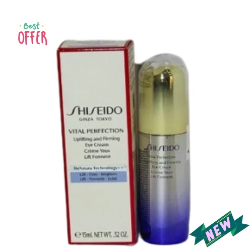 Shiseido Vital Perfection Uplifting and Firm Eye Cream 0.52oz/ 15ml-New in Box - Image 1 of 1