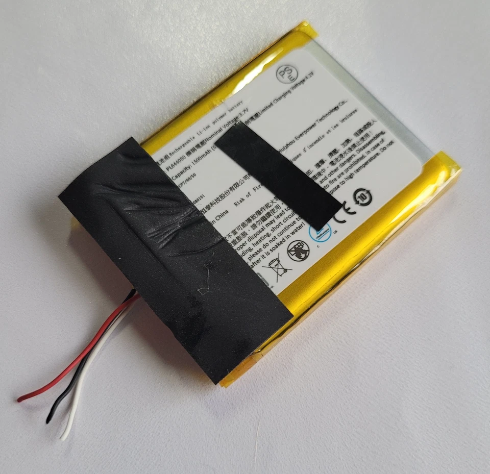 Original Akku für HyperX Cloud Flight Wireless PL644050 1500mAh - Bild 1 von 1