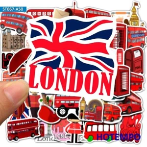 LONDON ENGLAND Stickers~UK~VINYL Waterproof Decals - Picture 1 of 12