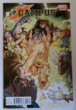 X CAMPUS #3 OF 4  (MARVEL 2010 SERIES)NOS 9.4+NM GRADE MEDRI/FAILLA COVER, MEDRI