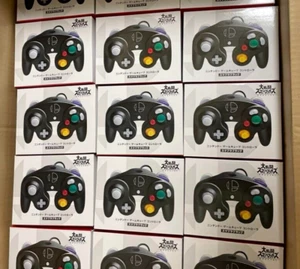 Nintendo GameCube Controller Super Smash Bros. Color Black Brand New Unused JP - Picture 1 of 15