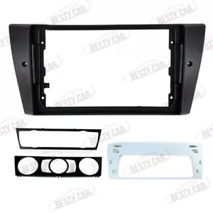 9'' Car Radio Stereo Frame Fascia Panel Trim for BMW 3 series E90 E91 2006-12 - Picture 1 of 4