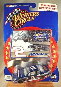 2002 Winners Circle Drivers Sticker Series KEVIN HARVICK #2 AC DELCO 01 Champion - Picture 1 of 6