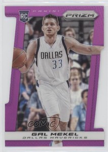 2013-14 Panini Prizm Purple Prizm Die-Cut /49 Gal Mekel #297 Rookie RC