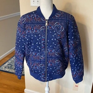 Chaqueta de bombardero informal acolchada con diamantes para mujer Levi’s B4HP - Imagen 1 de 28