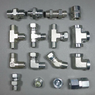 HYDRAULIKMONSTER® Hydraulik Verschraubung BSP Zoll Adapter zöllig Verbindung Gewindefitting zoll