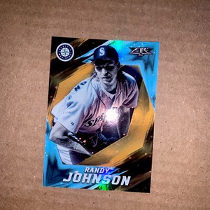 2017 Topps Fire Randy Johnson SP 63/299 Mariners / Diamondbacks Hall of Fame 🔥