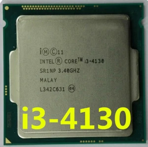 Intel Core i3-4130 CPU Dual Core 3M 3.4GHz LGA1150 SR1NP 54W Processor - Picture 1 of 1
