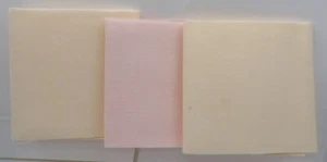 Kreuzstich Stoff Aida Tuch 3er Set, Rosa (17"x11") Creme (18"x12") - Bild 1 von 1