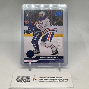 2023-24 Upper Deck Extended Series Deluxe /250 Mattias Ekholm #558 - Picture 1 of 2