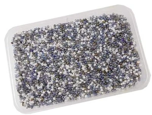 Mix Seed Beads Embroidery Jewellery Making Material Art and Craft 200 gm 11/0 - Picture 1 of 12
