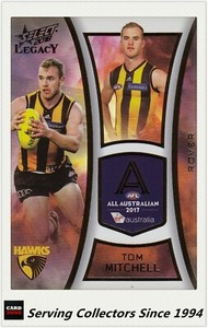 2018 Select AFL Legacy All Australia Team Card AA18 Tom Mitchell (Hawthorn)