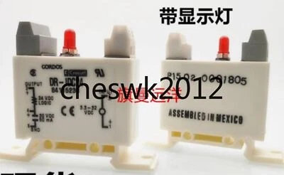 1 PCS NEW DR-IDC24 Solid State 84115230 Relay 24VDC with Light GORDOS - Image 1 of 3