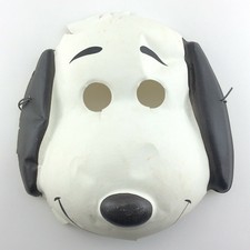 Vintage 1966 Snoopy Celluloid Mask United Feature Syndicate N215