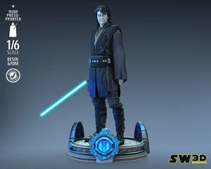 Anakin Skywalker - Escala 1:12 - Figura Fan Art Star Wars, Estatua de Resina - Imagen 1 de 7