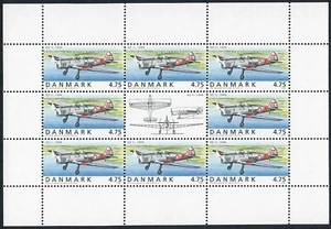 DENMARK. 2006. 38 Kr. Aviation. Ellehammer, sheetlet, MNH (SM27) - Picture 1 of 1