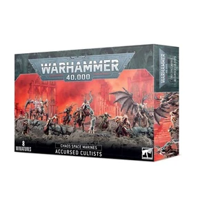 Warhammer 40K Chaos Space Marines: Cultisti maledetti (x8) • Nuovo con scatola 43-83 Torments - Foto 1 di 1