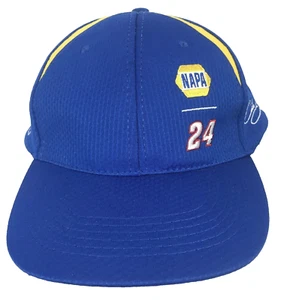 Blue NAPA Auto Parts NASCAR #24 Logo Embroidered Baseball Hat Cap Adjustable - Picture 1 of 5