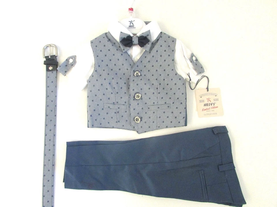 HILLY’S COMPLETO BATTESIMO BAMBINO  6  MESI MADE ITALY SCONTO 20% - Immagine 1 di 1