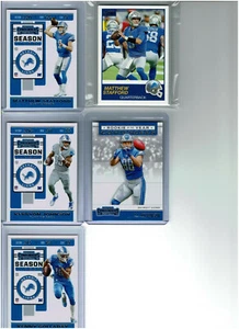 2019 Contenders Football Detroit Lions Team Set (3) Base Cards + Plus More + - Picture 1 of 1