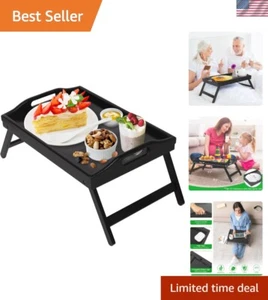 Portable Folding Bed Tray Table for Family Meals and Activities - Lightweight - Picture 1 of 9