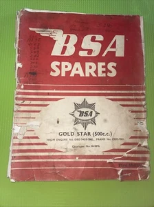 Manual de mantenimiento para propietarios BSA Gold Star. - Imagen 1 de 4