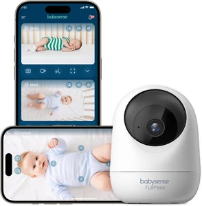 Fullpeek 3MP Video Baby Monitor, Wifi Security Camera with Auto Tracking, Intell - Picture 1 of 9
