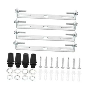 PATIKIL Ceiling Light Plate Kit, 4 Set Light Fixture Mounting Bracket 110mm - Picture 1 of 8