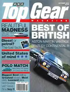 BBC Top Gear Magazine Issue 13, Aston Martin Vantage, Bentley, VW Polo, Oct 1994 - Picture 1 of 3