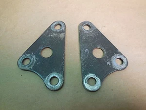 1990 Yamaha XT350 Motor mounts engine brackets 90 XT 350 - Bild 1 von 2