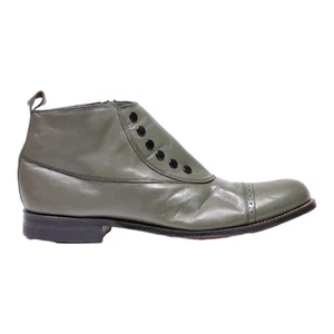 STACY ADAMS Botines Cuero Gris Hombre Reino Unido 9 - Imagen 1 de 6