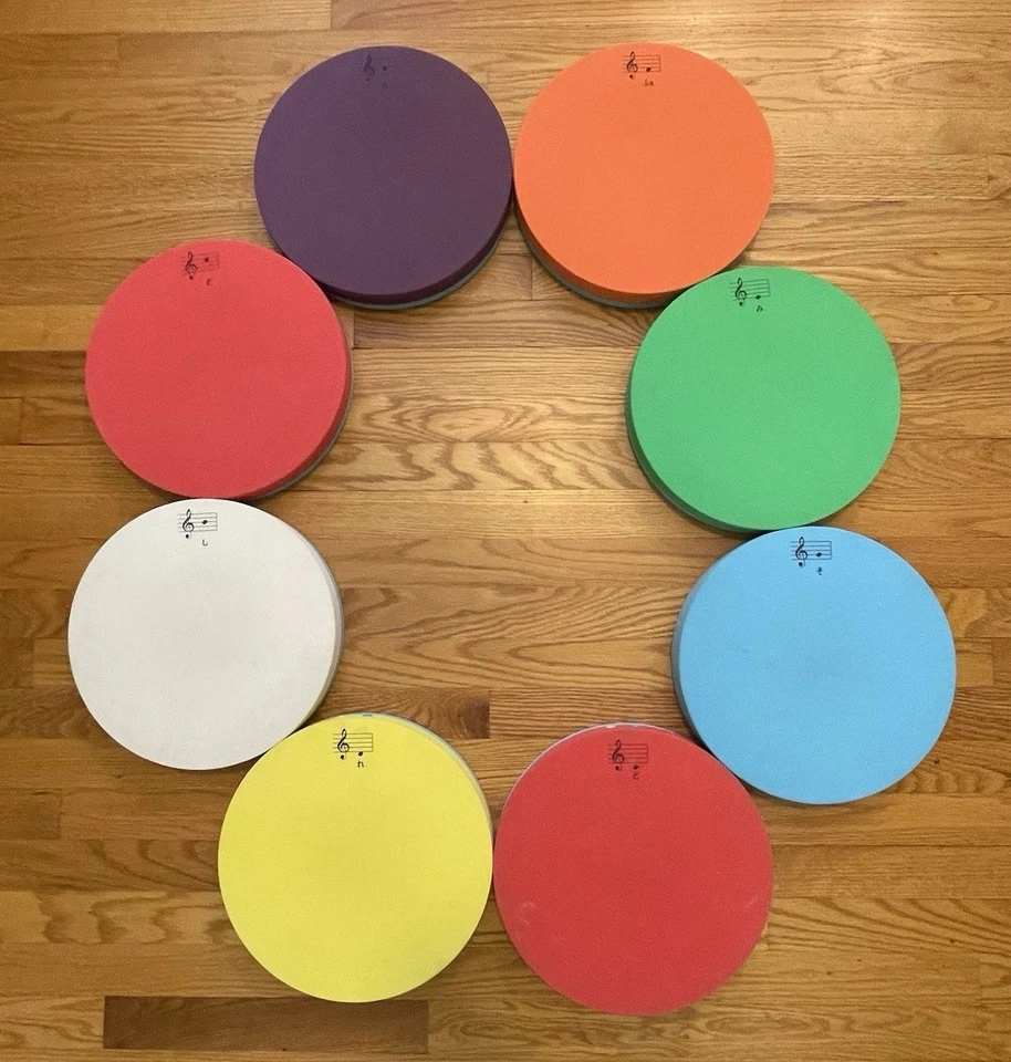 Suzuki MP-8 Diatonic Music Pad Set of 8 Music Education / Introduction / Therapy - Image 1 of 4