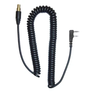 Cable para auriculares Klein K-Cord doble pin K1 Kenwood NX1200 NX1202 NX1300 NX1302 NX240 - Imagen 1 de 1