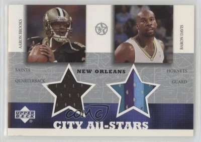 Camiseta UD Superstars City All-Stars 2002 doble Aaron Brooks Baron Davis #AB/DB-C Foto 1 de 3