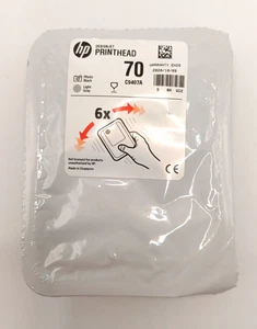 Original HP 70 Printhead – C9407A – Photo Black & Light Grey – Sealed – Oct 2020 - Afbeelding 1 van 4